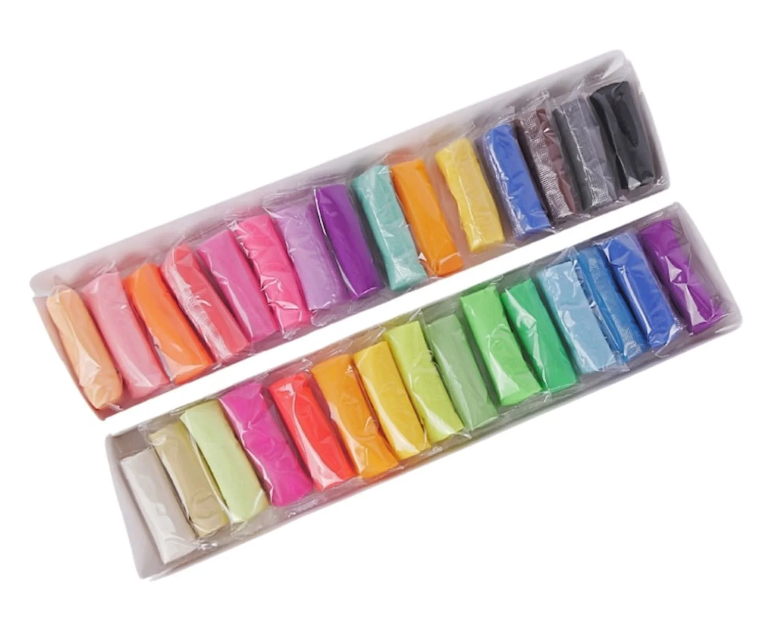 Aluat pentru modelare Okto Play Dough, 30 culori x 15 g foto