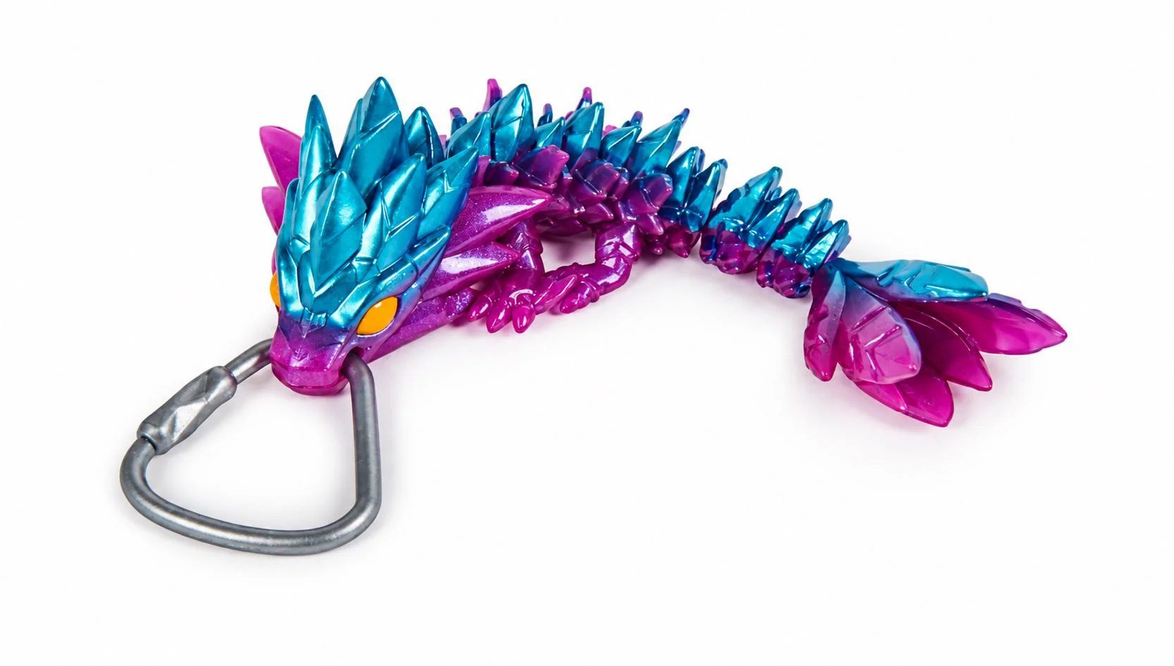 Figurina-breloc Spin Master CrystaLynx Dragon, in sortiment foto