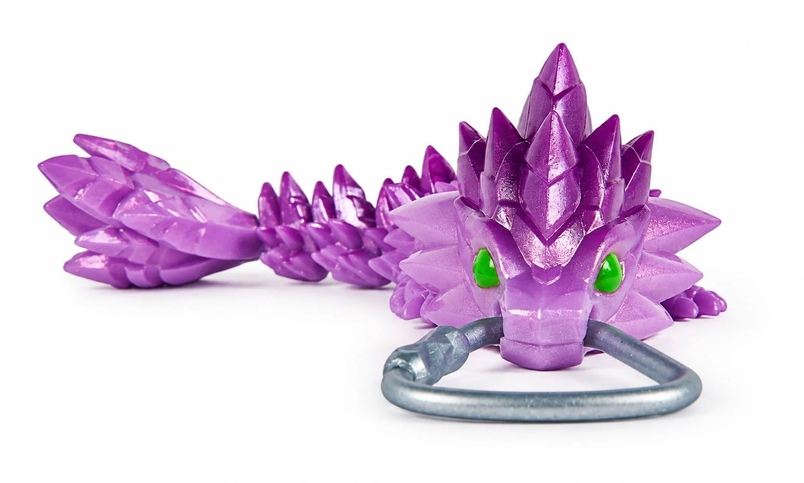 Figurina-breloc Spin Master CrystaLynx Dragon, in sortiment foto