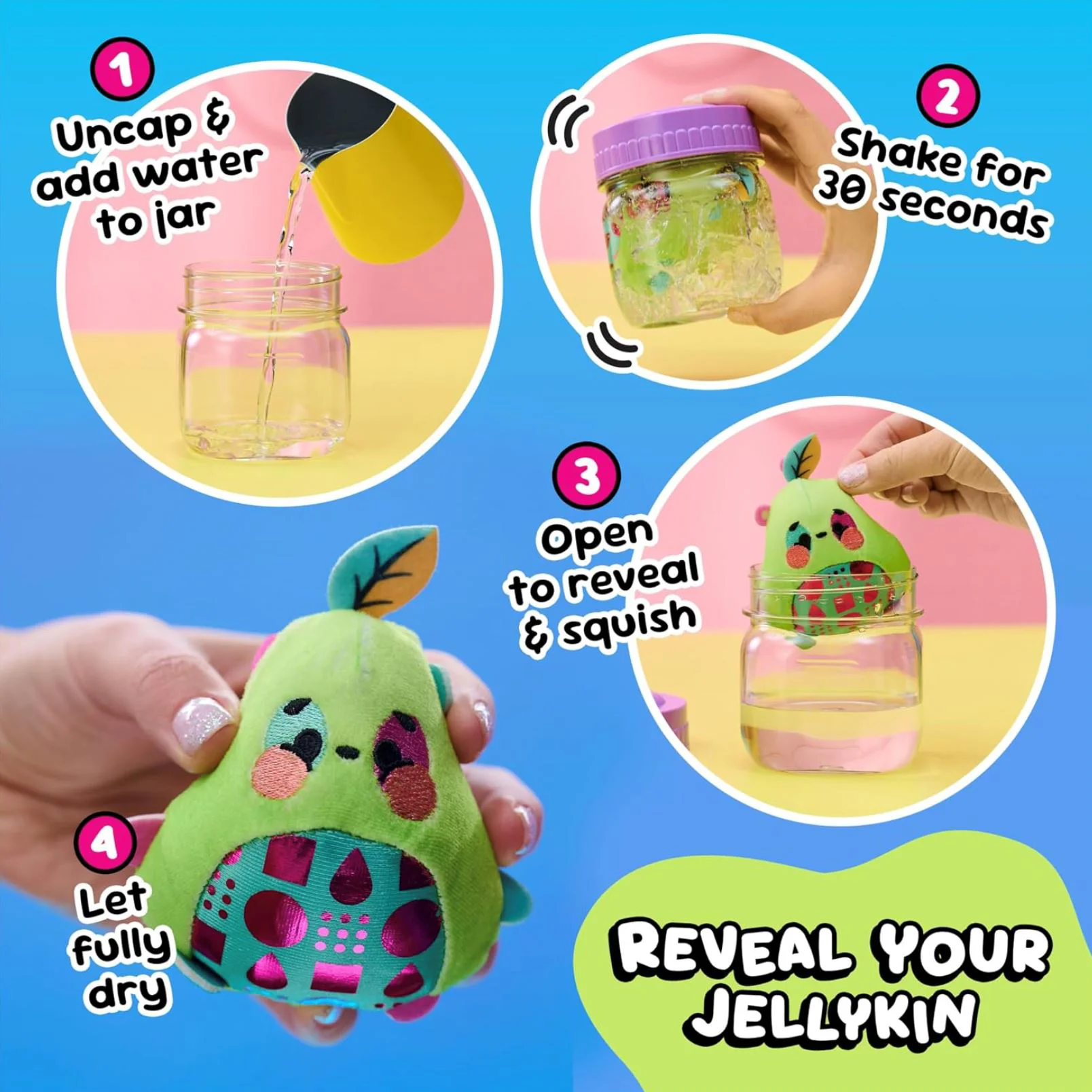 Jucarie de plus surpriza Spin Master Magic Jellykins, in sortiment foto