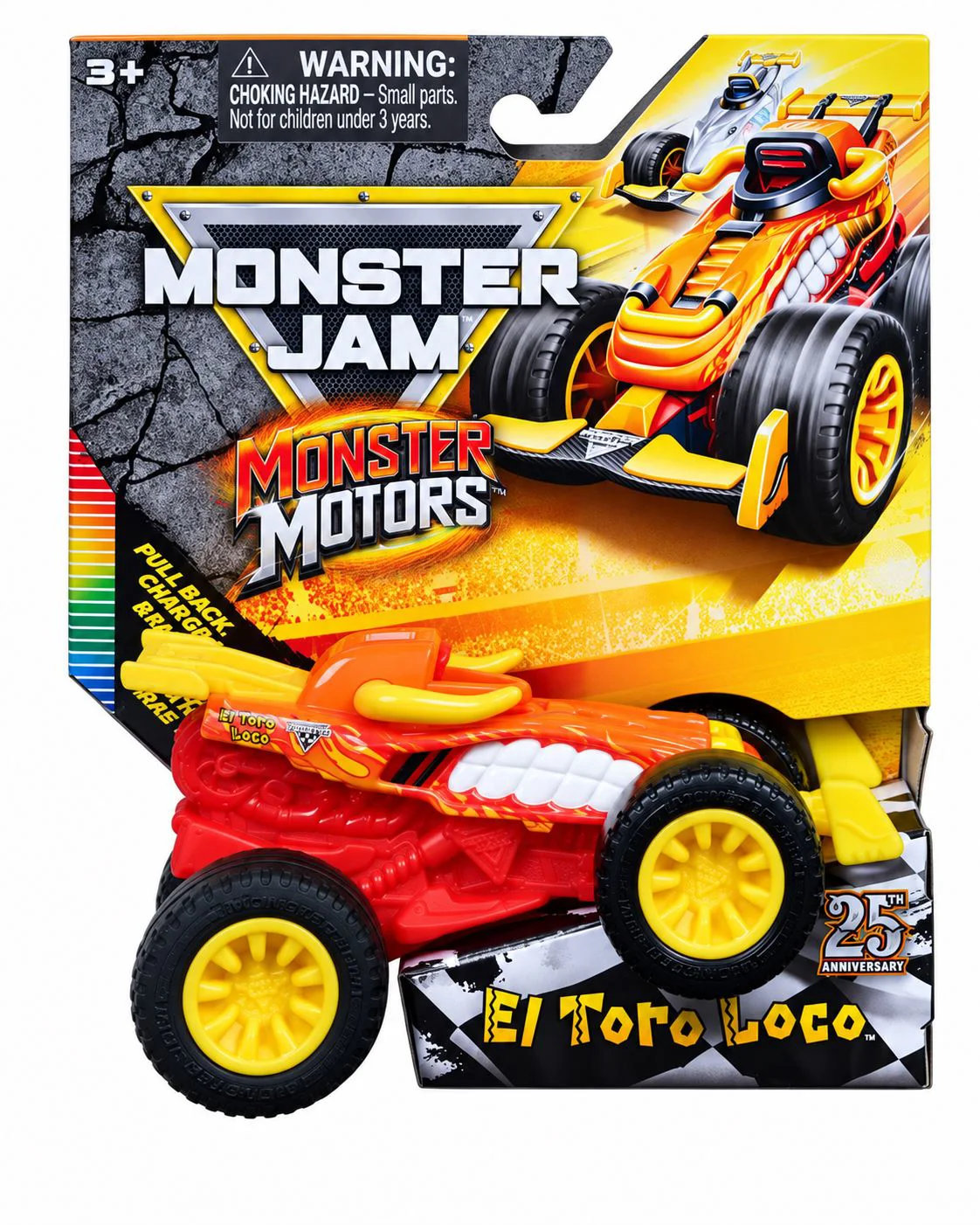 Masinuta cu inertie Spin Master Monster Jam Monster Motors 1:64 foto