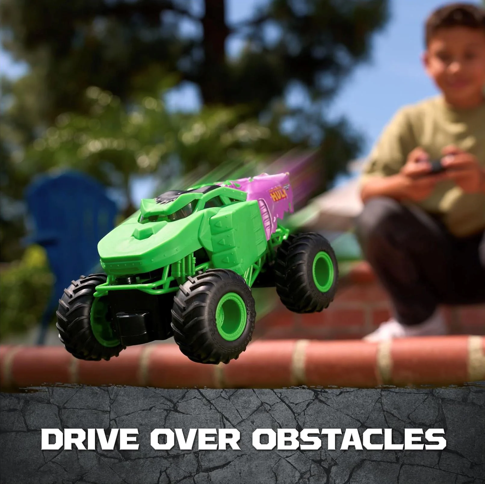 Masina cu telecomanda Spin Master Monster truck Hulk foto