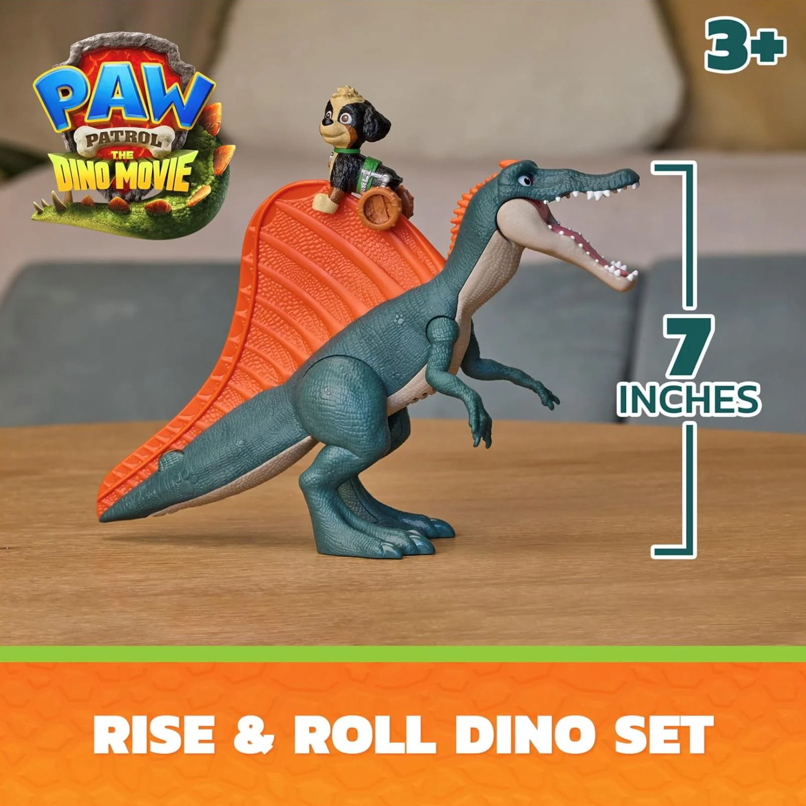 Set de joaca Spin Master Patrula catelusilor: Spinozaur si Rex foto