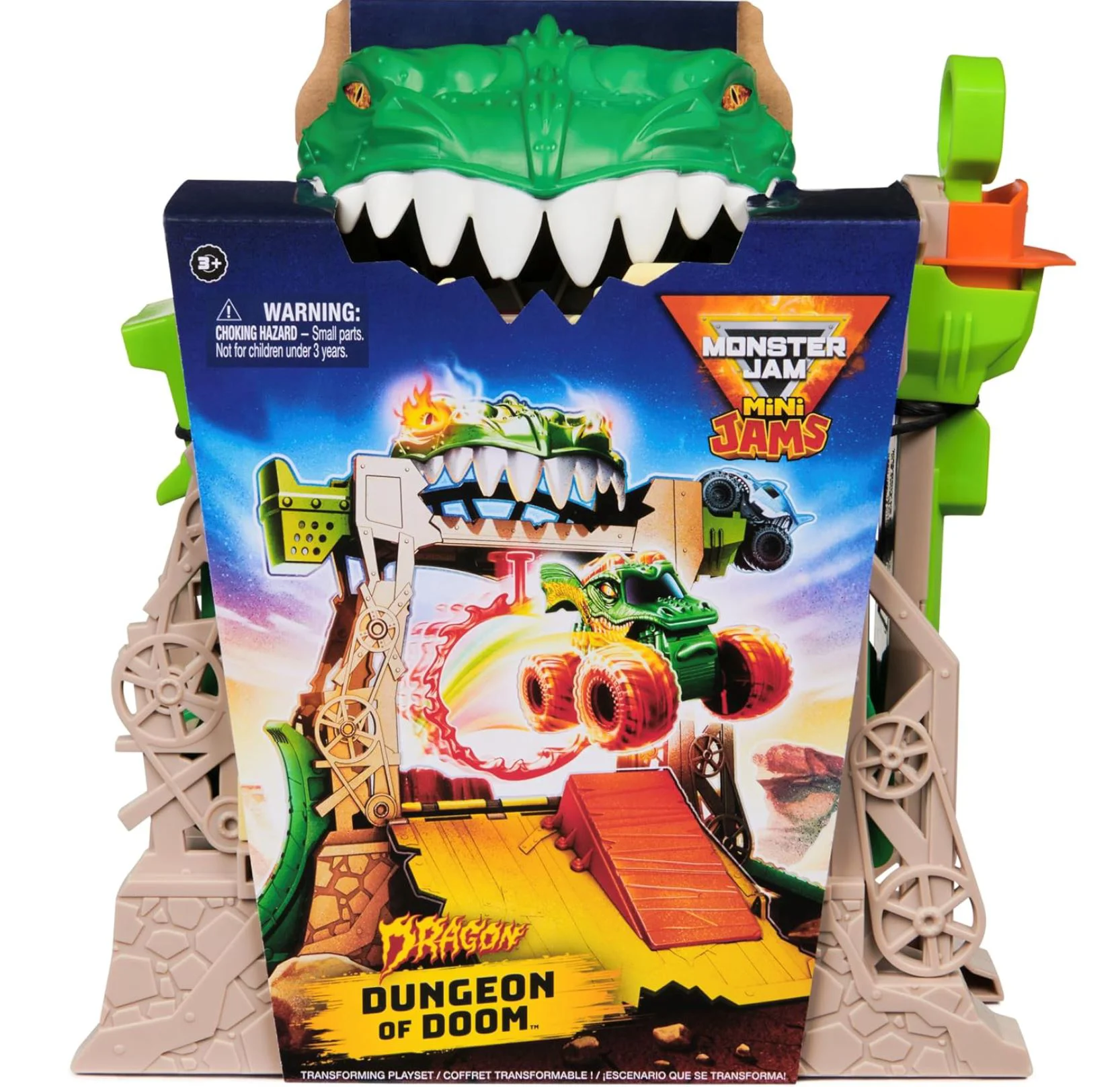 Set de joaca Spin Master Monster Jam Dragon Dungeon of Doom foto