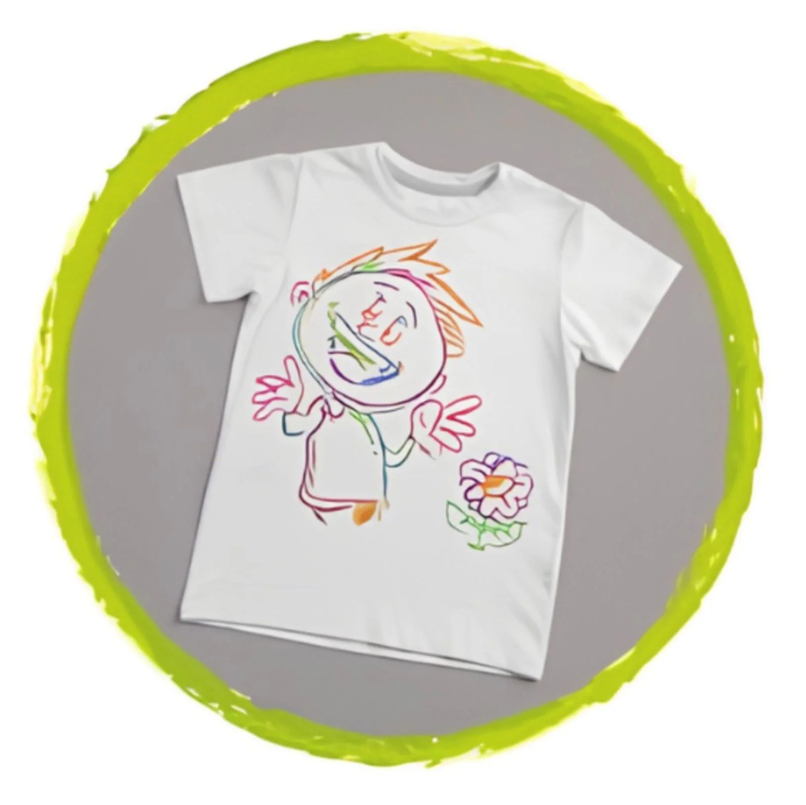 Markere pentru textile Toi Toys fosforescente, 6 buc. foto