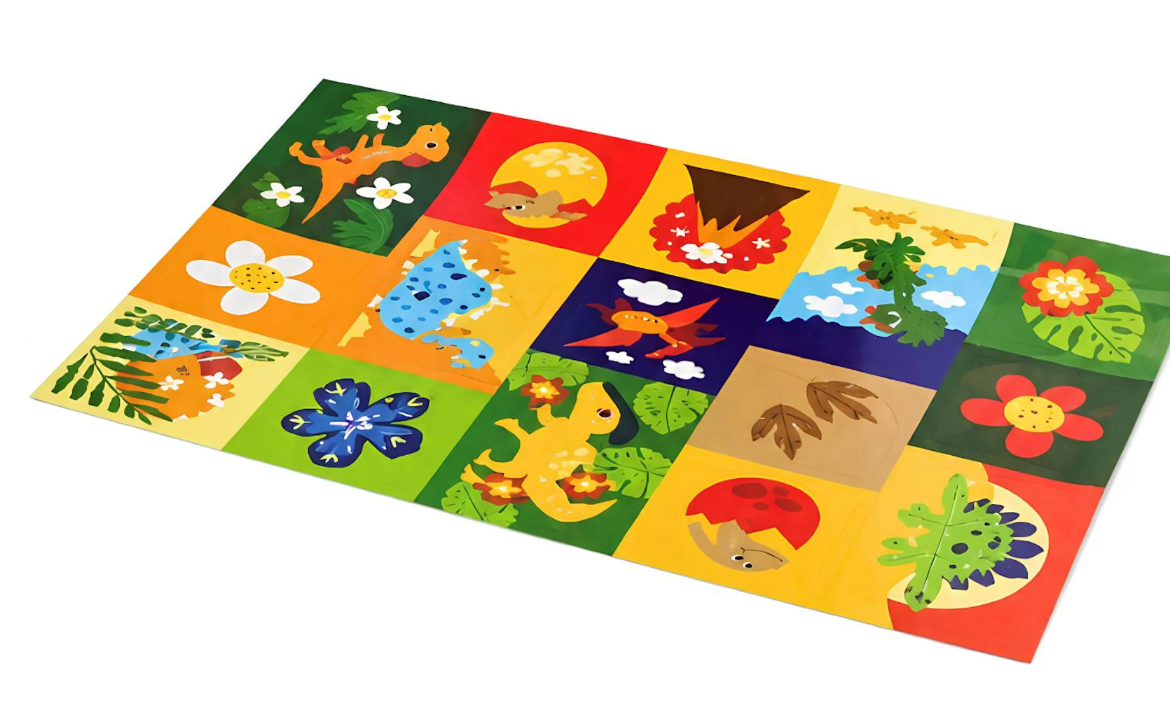 Set de creatie Toi Toys Dinozauri cu carte de colorat, stickere si creioane foto