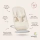 Кресло-шезлонг BabyBjorn Begin Airy Mesh Cream foto