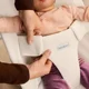 Кресло-шезлонг BabyBjorn Begin Airy Mesh Cream foto