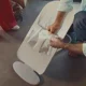 Кресло-шезлонг BabyBjorn Begin Airy Mesh Cream foto