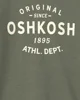 OshKosh Bluza cu maneca lunga Khaki Logo foto
