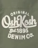 OshKosh Camasa cu maneca lunga Logo Green foto