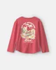 Carter's Bluza cu maneca lunga si nod Red foto