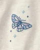 Carter's Bluza cu maneca lunga si nod Ivory foto