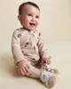 Carter's Pijama cu talpa din bumbac Farm Print foto