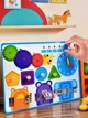 Jucarie New World Busyboard Animalute foto