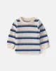 Carter's Set 2 piese Stripes - salopeta lunga si bluza foto
