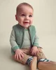 Carter's Set 3 piese Green - vesta fara maneci, body si pantaloni foto