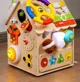 Деревянная игрушка New World Домик с рулём foto