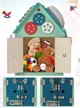 Деревянная игрушка New World Голубой домик foto