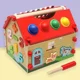 Деревянная игрушка New World Домик с молотком foto