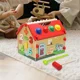 Деревянная игрушка New World Домик с молотком foto