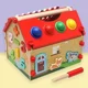 Деревянная игрушка New World Домик с молотком foto
