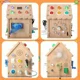 Деревянная игрушка New World Светящийся домик со звуками foto
