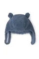 Carter's Set caciulita si manusi din sherpa Navy Teddy foto