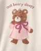 Carter's Set 2 pijamale din bumbac Bear foto