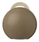 Set suzeta din latex si cutie mini BIBS Colour Vanilla&Dark Oak (6-18 luni) foto