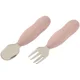 Set 2 tacamuri din inox Beaba Cotton Candy foto