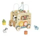 Jucarie din lemn Tooky Toy Cub educational Safari foto