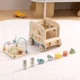 Jucarie din lemn Tooky Toy Cub educational Safari foto