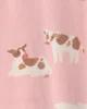 Carter's Pijama cu talpa Tiny Cows foto