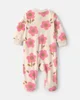 Carter's Pijama cu talpa Flowers foto