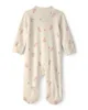 Carter's Pijama cu talpa din bumbac Cutie Owl foto