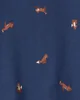 Carter's Pijama cu talpa din bumbac Cutie Fox foto