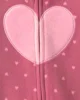 Carter's Pijama cu talpa Tiny Hearts foto