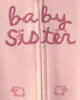 Carter's Pijama cu talpa Baby Sister foto