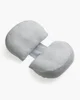 Perna pentru gravide in forma de W Momcozy Grey foto