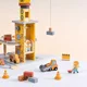 Set de joaca din lemn Tooky Toy Macara portuara foto