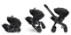 Scoica auto si carucior 2 in 1 Doona X i-Size Nitro Black foto