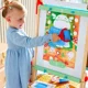 Set de creatie Hape Pictura distractiva cu burete foto