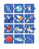 Puzzle 3 in 1 Hape Aventura in spatiu foto