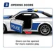 Masinuta de politie Wenyi cu lumini si sunete 1:18 foto