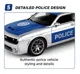 Masinuta de politie Wenyi cu lumini si sunete 1:18 foto