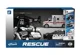 Set de vehicule de politie Wenyi cu inertie, sunete si lumini 1:20 foto