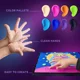 Pictura pe numere 3D cu plastilina aerata Okto Air Clay Bufnita, 29x29 cm foto