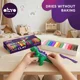 Set creativ cu plastilina aerata Okto Air Clay, 12 buc. foto