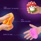 Set creativ cu plastilina aerata Okto Air Clay, 12 buc. foto